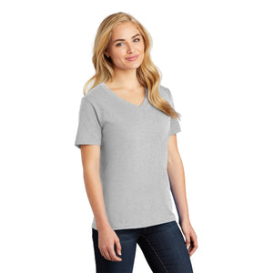 Port & Company Ladies Core Cotton V-Neck Tee. LPC54V