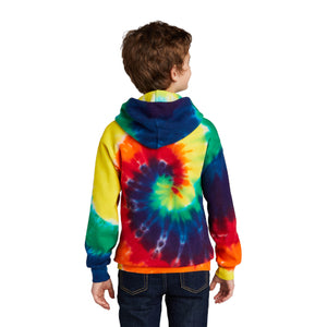 Port & Company Youth Tie-Dye Pullover Hooded Sweatshirt. PC146Y