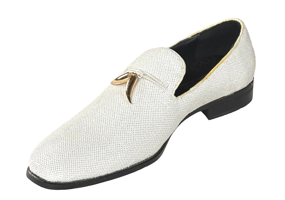 After Midnight 6759 Men’s Sequin Loafers Dress Shoes Formal Slip-On Prom Wedding Party Shoes