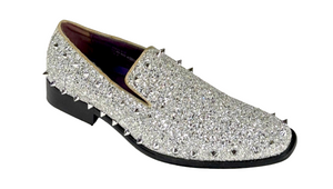 After Midnight 6769 Men's Studded Smoking Loafers