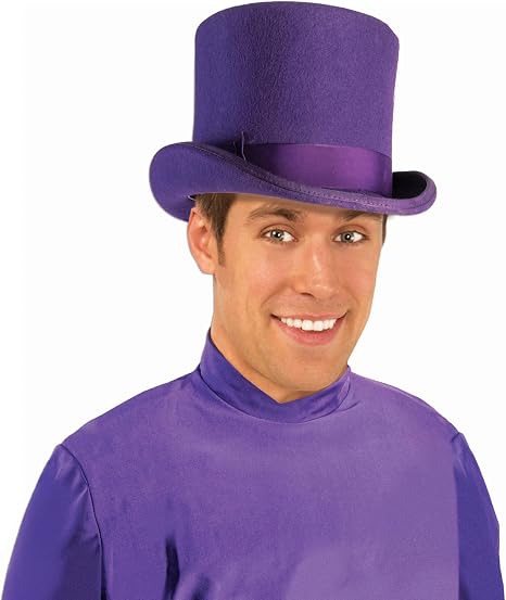 Rubies Super Deluxe Purple Top Hat for Adults