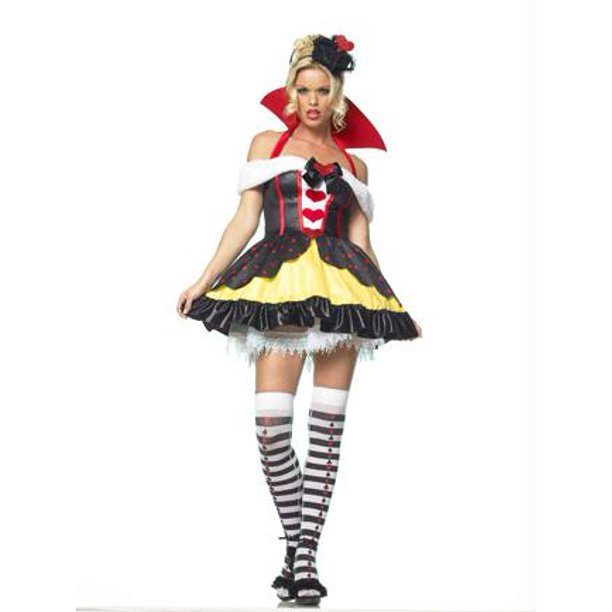 Queen Of Hearts Deluxe Halloween Costume