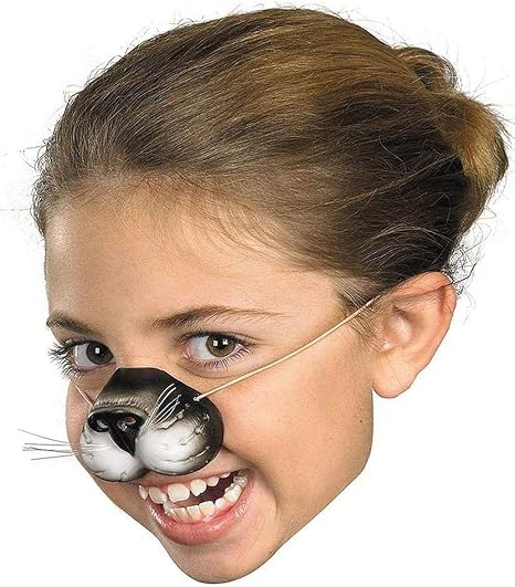 Black Cat Costume Nose - Great Cat Costume Accessory