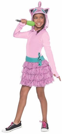 Rubie's Costume Pokemon Jigglypuff Child Hooded Costume Dress Costume,