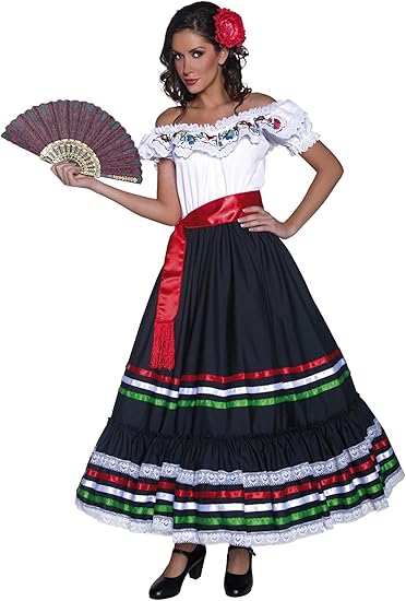 Authentic Western Sexy Senorita Costume