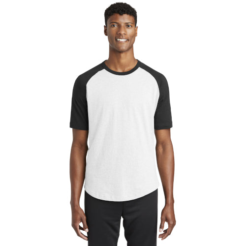 Sport-Tek Short Sleeve Colorblock Raglan Jersey. T201