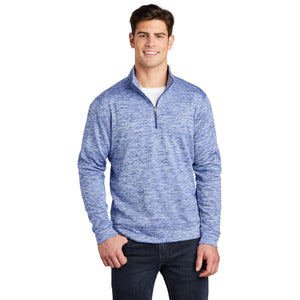 Sport-Tek PosiCharge Electric Heather Fleece 1/4-Zip Pullover. ST226