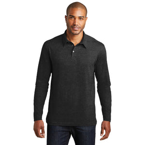 Port Authority Long Sleeve Meridian Cotton Blend Polo. K577LS