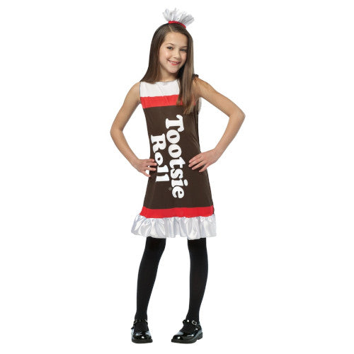 Tootsie Roll Tank Dress Child Costume Candy Chocolate Halloween