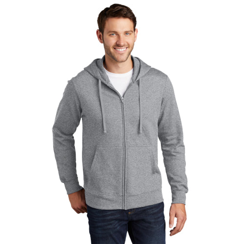 Port & Company Fan Favorite Fleece Full-Zip Hooded Sweatshirt. PC850ZH