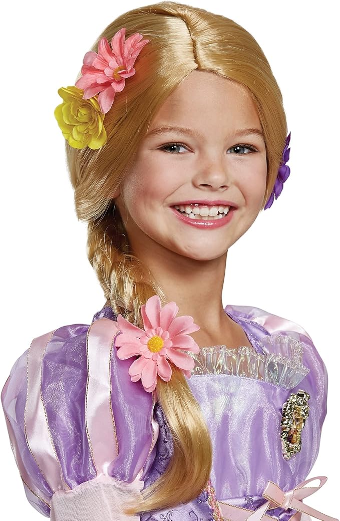 Disguise Tangled Rapunzel Deluxe Wig Kids Standard
