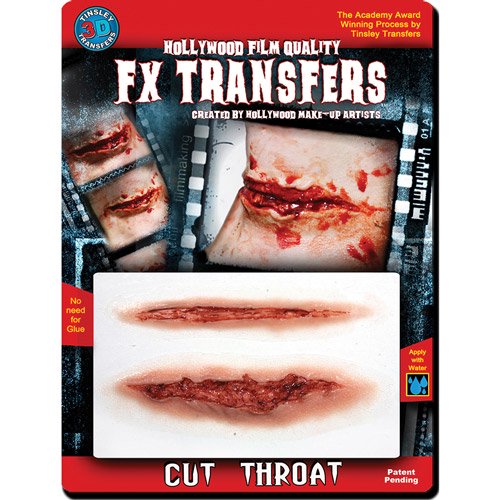 Halloween 3D FX Medium Cut Throat