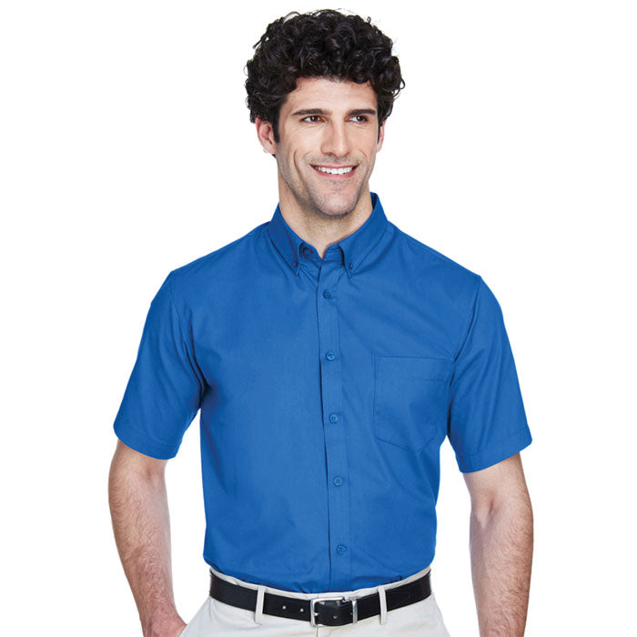 Ash City - Core 365 88194 Men's Optimum Short-Sleeve Twill Shirt