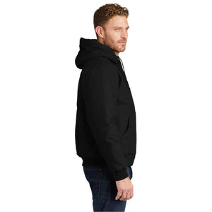 CornerStone - Duck Cloth Hooded Work Jacket.  J763H