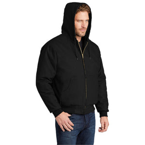 CornerStone - Duck Cloth Hooded Work Jacket.  J763H