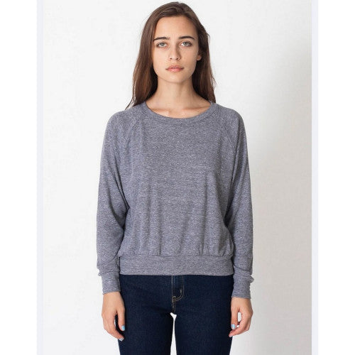 Ladies' Triblend Lightweight Raglan Pullover