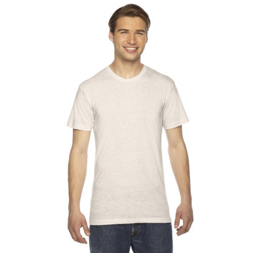 American Apparel Unisex Triblend Short-Sleeve Track T-Shirt