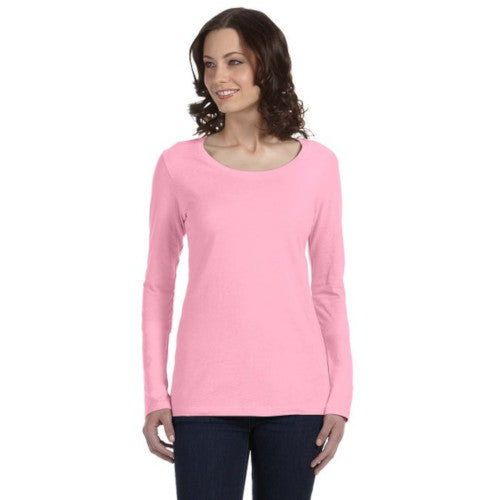 Anvil Ladies' Ringspun Sheer Long-Sleeve Featherweight T-Shirt