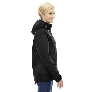 Ladies' Linear Insulated Jacket with Print