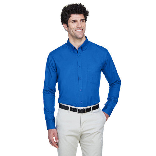 Core 365 Men's Operate Long-Sleeve Twill Shirt