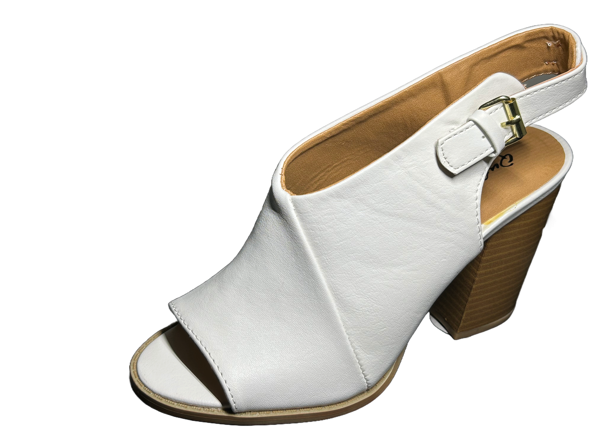 Qupid Brammer-12 Chunky Heels