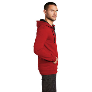 District - Young Mens The Concert Fleece Full-Zip Hoodie. DT800