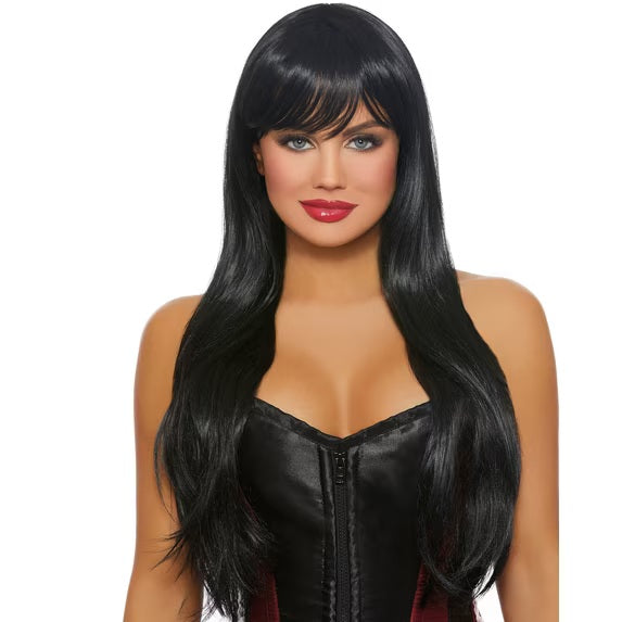 Long Straight Wig Black
