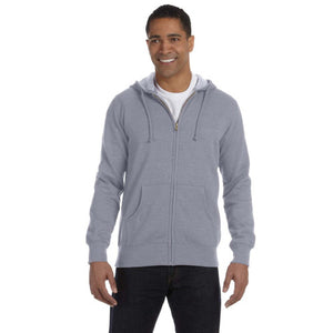 Econscious Men's 7 oz. Organic/Recycled Heathered Full-Zip Hood - EC5680