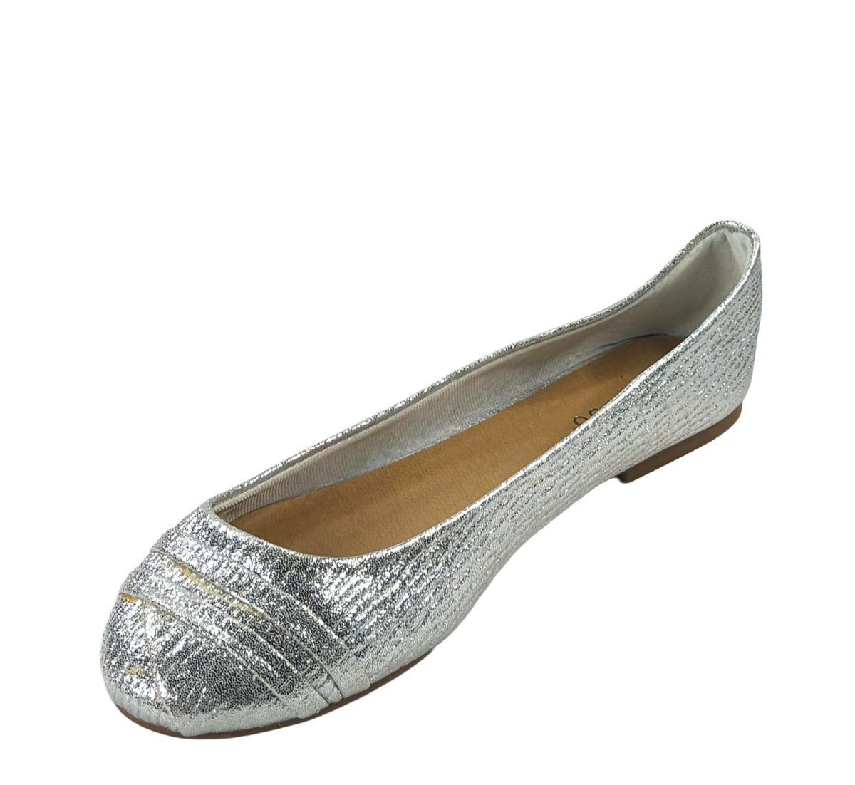 Bamboo Embrace-33 Women’s Metallic Ballet Flats