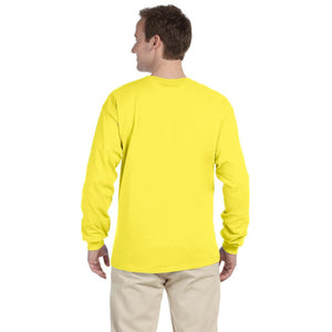 Fruit of the loom 6 oz., 100% Cotton Lofteez HD Long-Sleeve T-Shirt - HD6LR