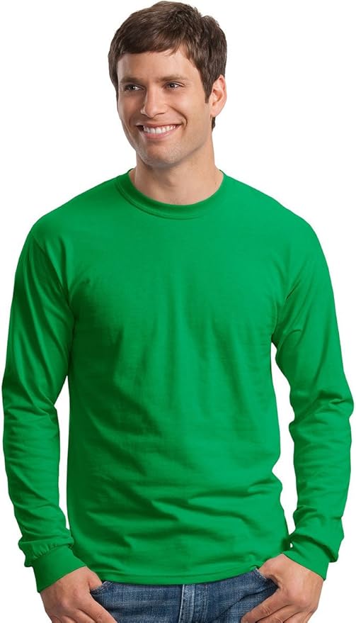 Adult Ultra Cotton® 6 oz. Long-Sleeve T-Shirt