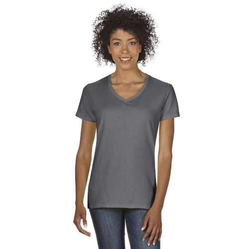 Gildan Ladies Heavy Cotton™ 5.3 oz. V-Neck T-Shirt - G500VL