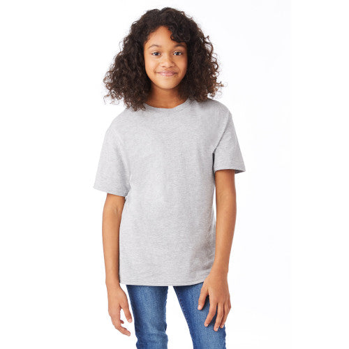 Hanes Youth 4.5 oz. 100% Ringspun Cotton nano-T T-Shirt - 498Y