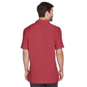 Harriton Men's Bahama Cord Camp Shirt