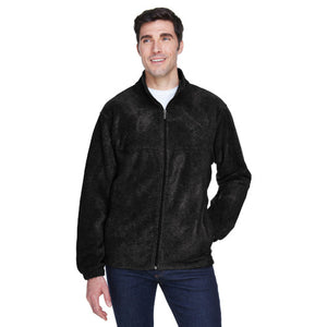 Harriton Men's 8 oz. Full-Zip Fleece