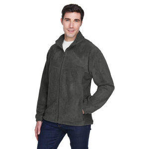 Harriton Men's 8 oz. Full-Zip Fleece