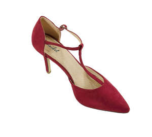 Bonnibel Karla-2 Women's Pointed Toe T-Strap Heels