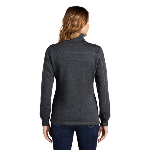 Sport-Tek Ladies 1/4-Zip Sweatshirt. LST253
