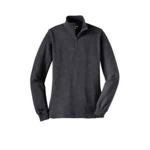 Sport-Tek Ladies 1/4-Zip Sweatshirt. LST253