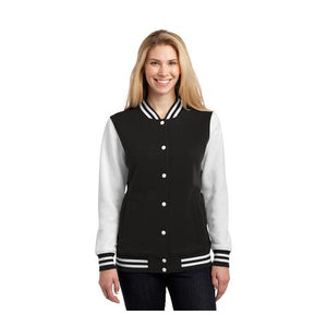 Sport-Tek Ladies Fleece Letterman Jacket. LST270