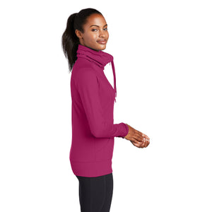 Sport-Tek Ladies Sport-Wick Stretch Full-Zip Jacket. LST852