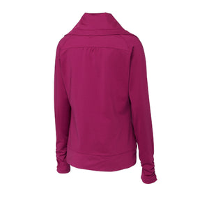 Sport-Tek Ladies Sport-Wick Stretch Full-Zip Jacket. LST852