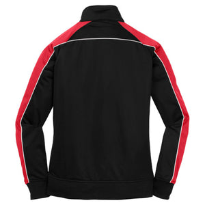 Sport-Tek Ladies Piped Tricot Track Jacket. LST92