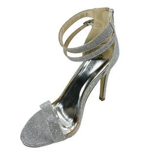 Bonnibel Lupid-2 Women's Glitter Ankle Strap Stiletto Sandals