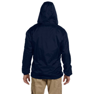 Dickies Men's Fleece-Lined Hooded Nylon Jacket