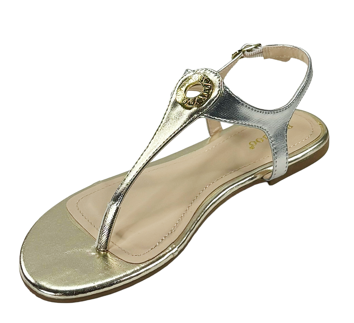 Bamboo Nadya-30 Women’s T-Strap Flat Sandals