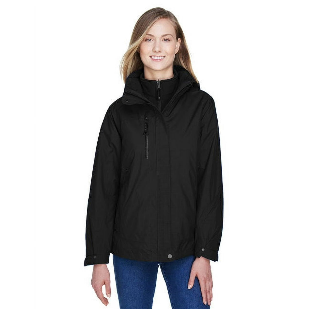 North End 78178 Women's Caprice 3 In 1 Jacket With Soft Shell Liner