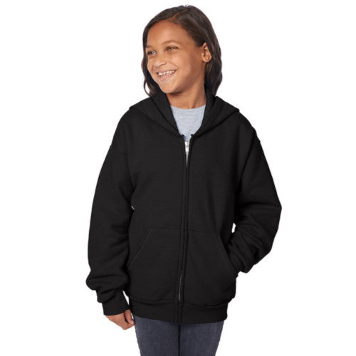 Youth 7.8 oz. EcoSmart® 50/50 Full-Zip Hood