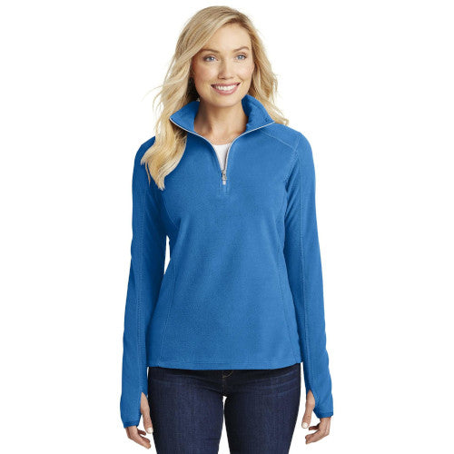 Port Authority Ladies Microfleece 1/2-Zip Pullover. L224