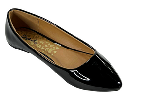 Qupid Pika-01XX Women’s Pointed Toe Flats Shoes